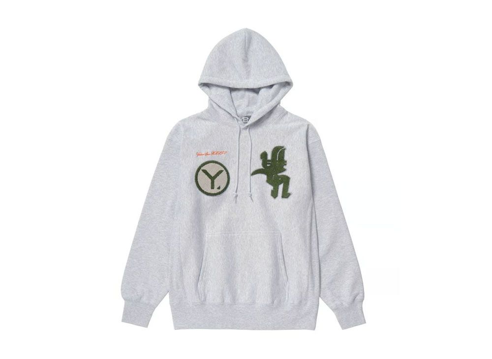 YENTOWN Patched Hoodie  