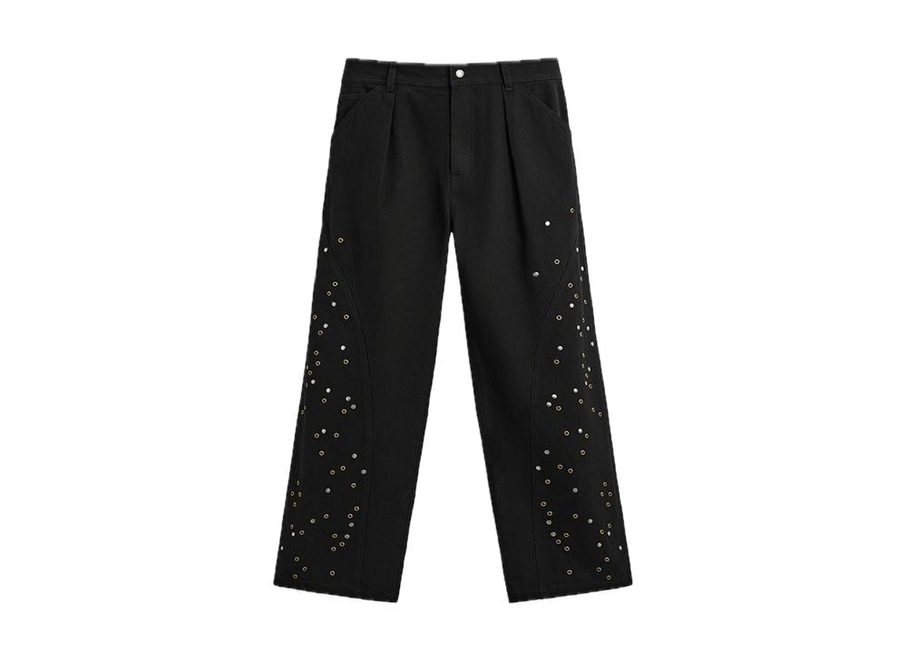 ZARA x Andersson Bell Relaxed Fit Pants With Studs 