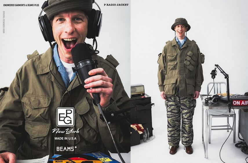 BEAMS PLUSとENGINEERED GARMENTSの別注ライン「PEG」から新作ジャケットが3/16発売
