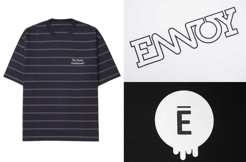 夏の訪れに備えて一枚は持っておきたい人気のアイテム 「ENNOY」のTシャツは要チェック!
