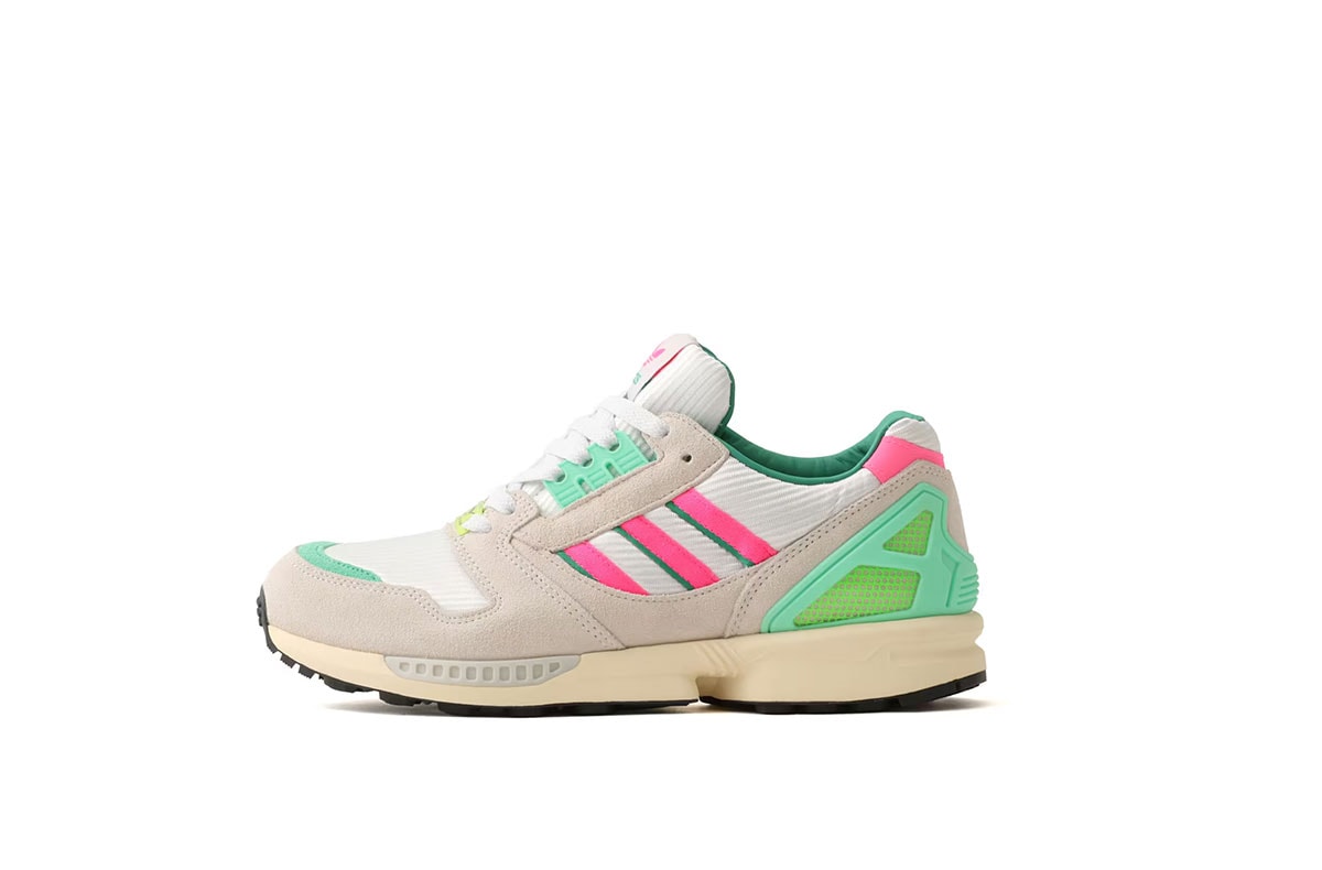 adidas ZX 8000 "Off White/Lucid Pink/Semi Court Green"|抽選/販売/定価情報