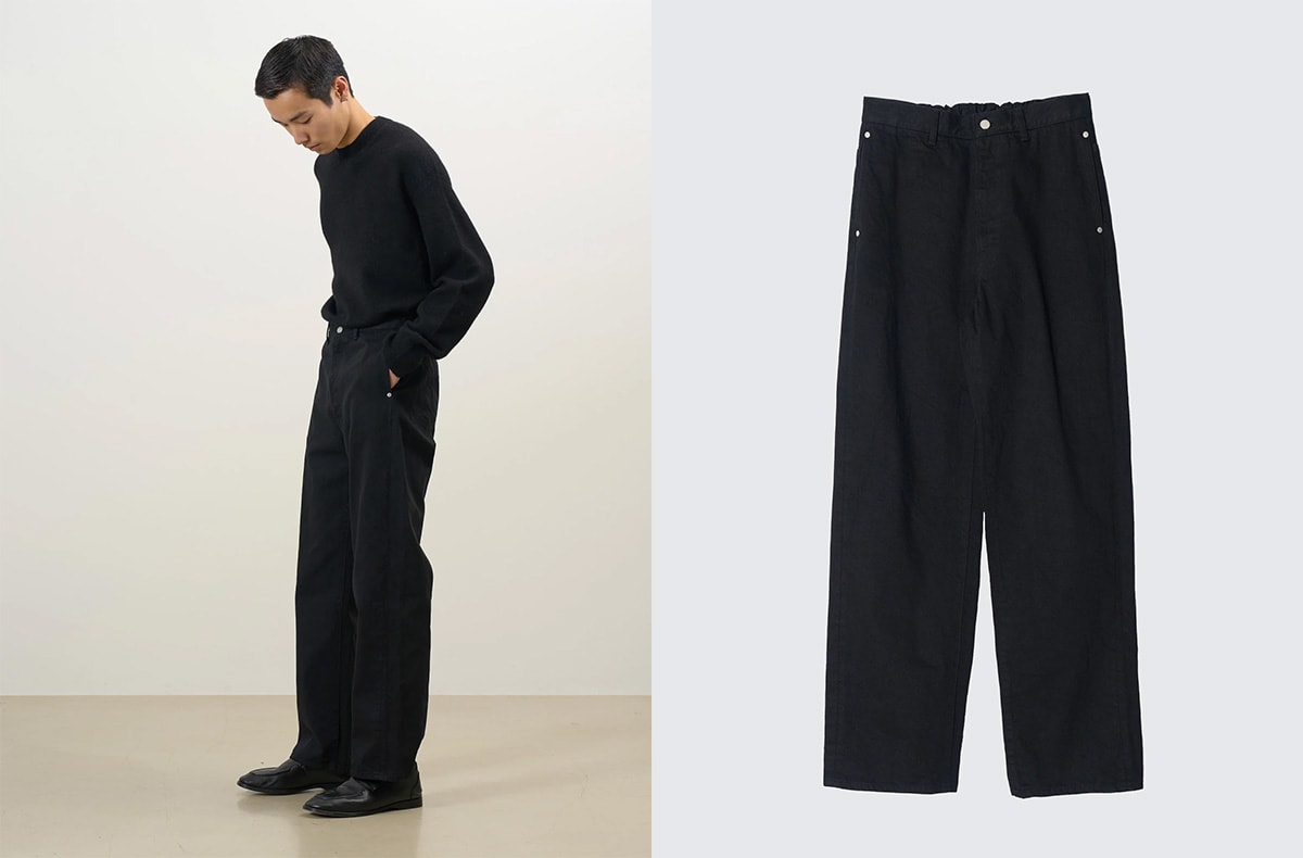 YOKE 直営店限定のブラックデニムが再販決定!汎用性の高さを目指した一本が4/18より発売