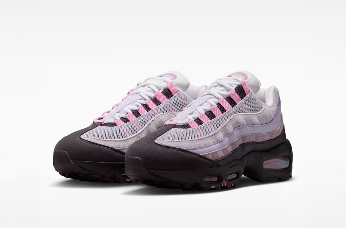 4/17発売|Nike Women's Air Max 95 Big Bubble "Burgundy Ash/Barely Grape"|抽選/販売/定価情報