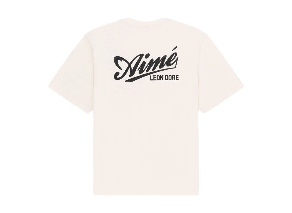 AIME LEON DORE ショーツ 肥り イエロー ロゴ XLサイズ メッシュ