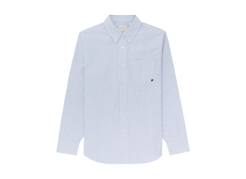 Aime Leon Dore Striped Crest Oxford Shirt 