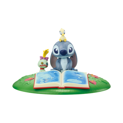 BANDAI "Ichiban Kuji" -<Lilo & Stitch> ~Relaxed Summer~- A Prize Card stand figure