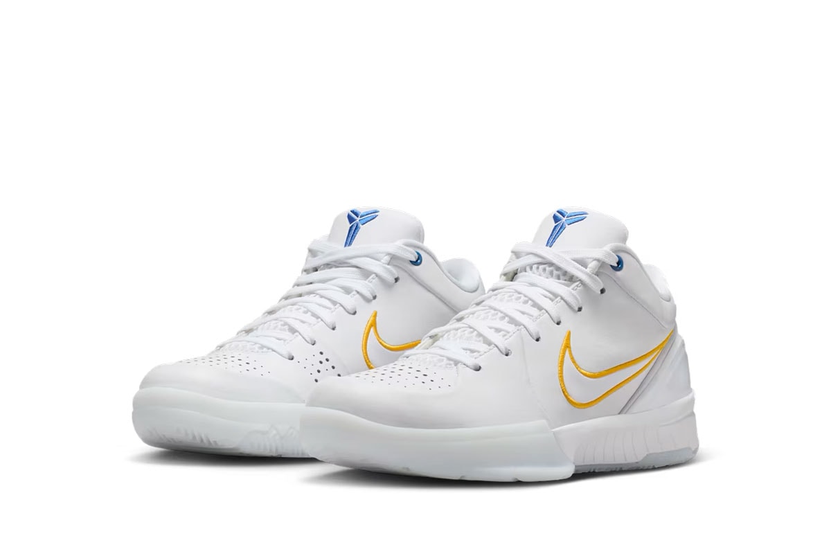 Nike GS Kobe 4 Draft Pack "White/Glacier Blue"|抽選/販売/定価情報