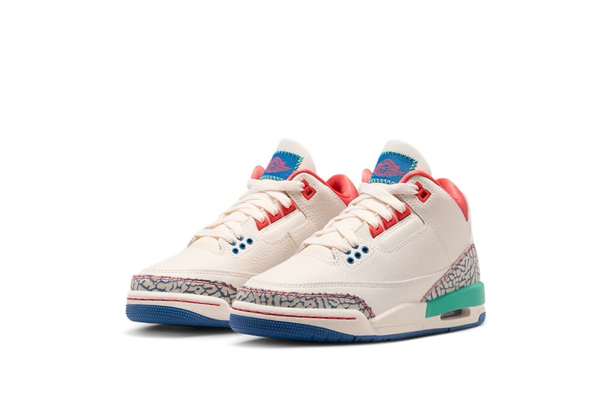 8/8発売|Nike GS Air Jordan 3 Retro "Chalk/True Blue"|抽選/販売/定価情報