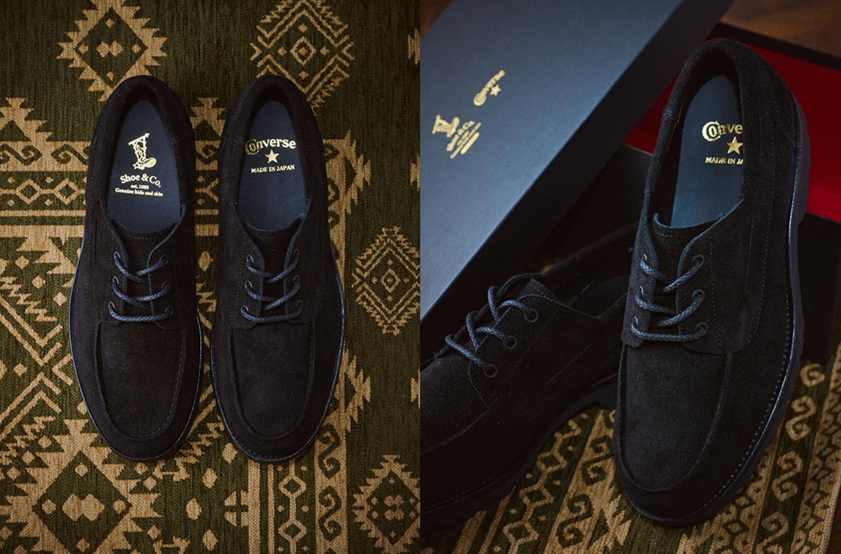 9/30発売|REGAL Shoe & Co. × CONVERSE MARINESTAR J PRM "Black"|抽選/販売/定価情報