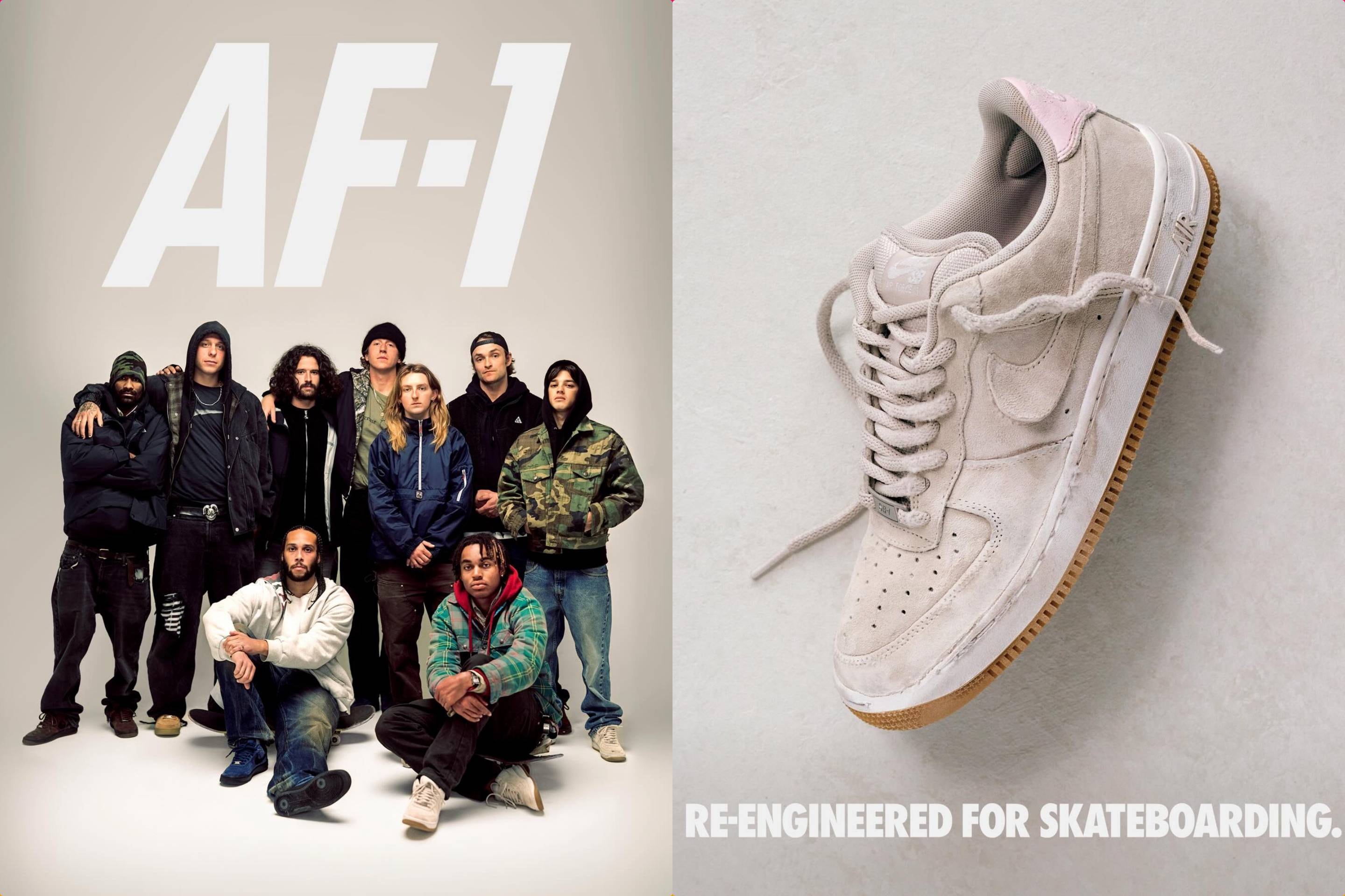 4/17・4/21発売|Nike SB Air Force 1 Low "Light Orewood Brown/Pink Foam"|抽選/販売/定価情報