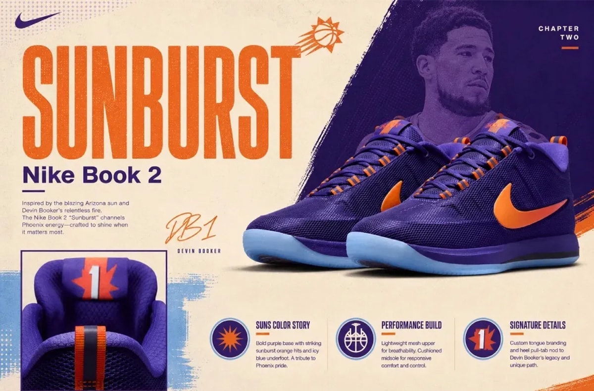 最新リーク｜Nike Book 2 "Sunburst"｜抽選/販売/定価情報