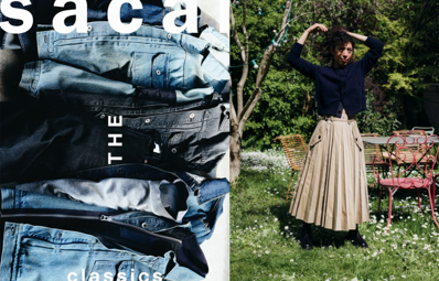 sacai Classics 2026年秋冬コレクションが5/15に登場!定番ウェアを再構築した最新ラインに注目
