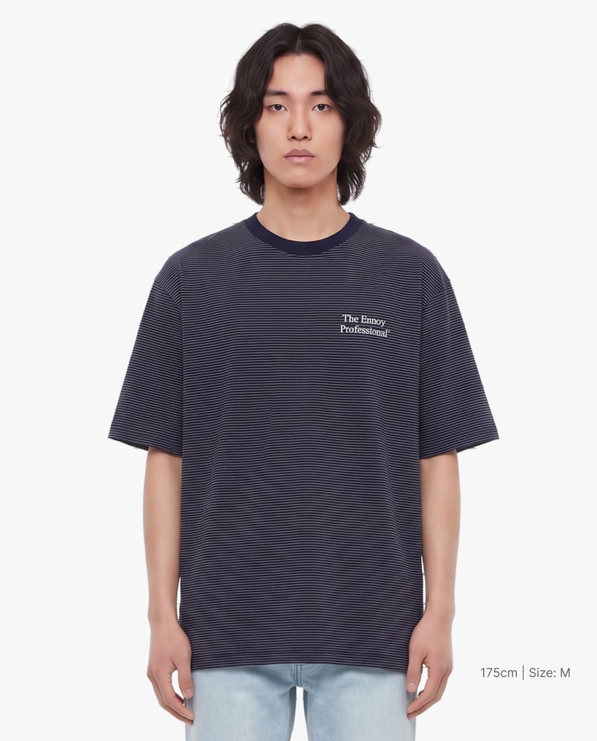ENNOY 23SS S/S Border T-Shirt ENNOY 23SS S/S Border T-Shirt