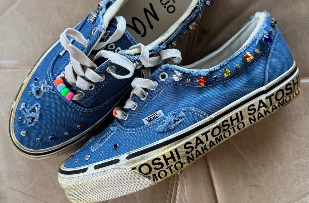最新リーク|Satoshi Nakamoto × OTW by Vans Era 95 Gems "Washed Navy"|抽選/販売/定価情報