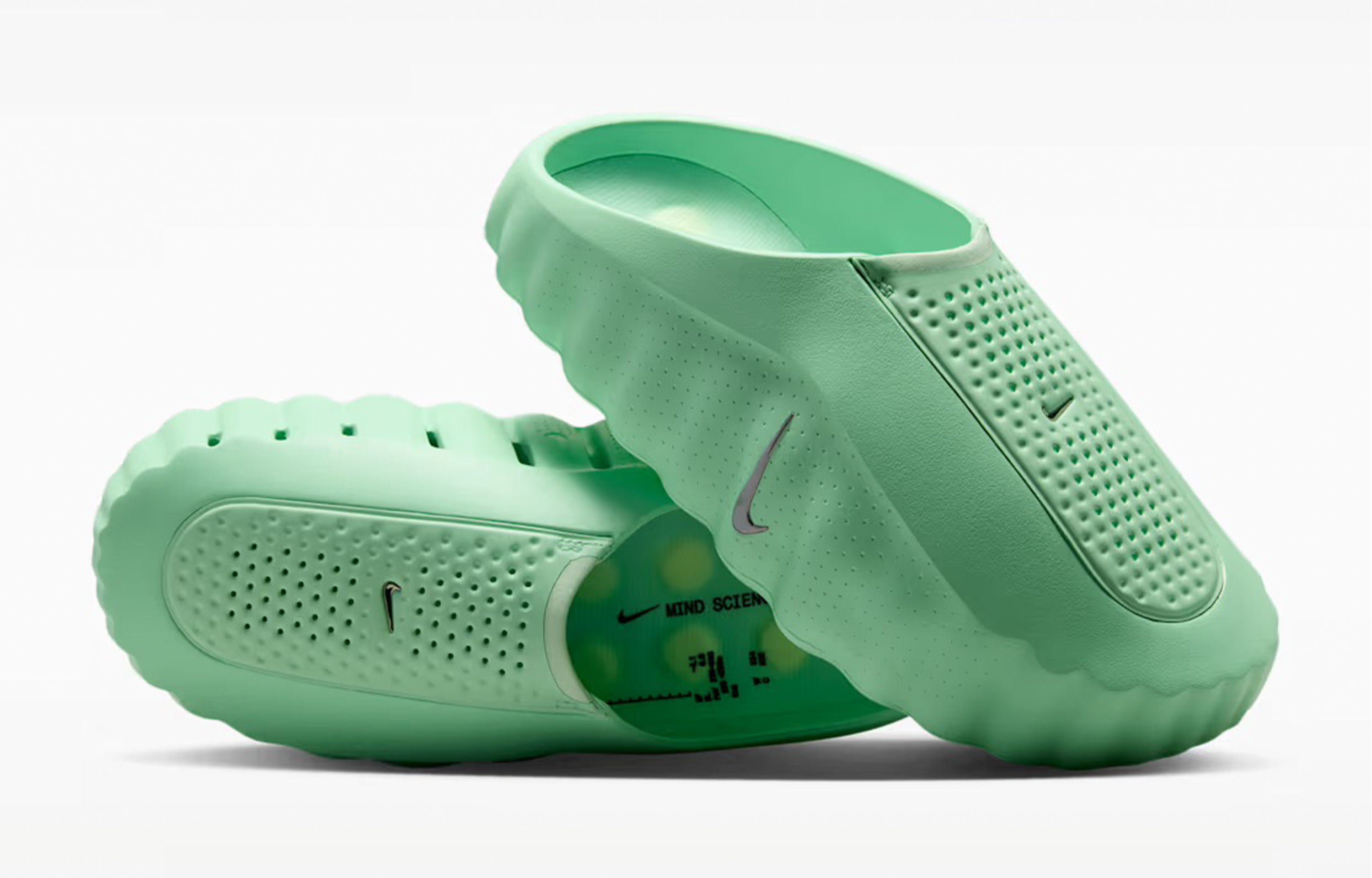 8/20発売|Nike Mind 001 Mules "Cucumber Calm/Black"|抽選/販売/定価情報