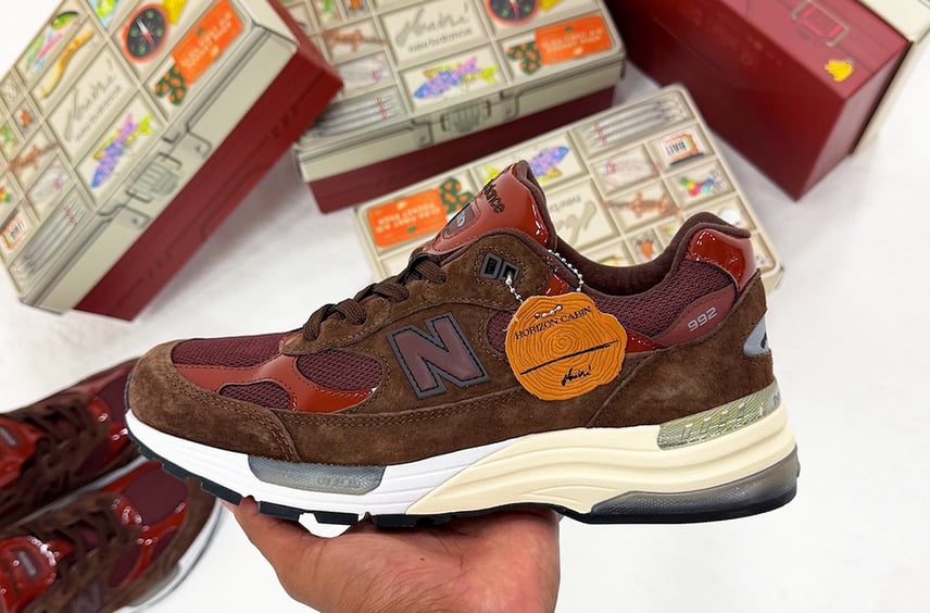 10/9発売|Amine × New Balance 992 Made in USA "Outdoor School"|抽選/販売/定価情報
