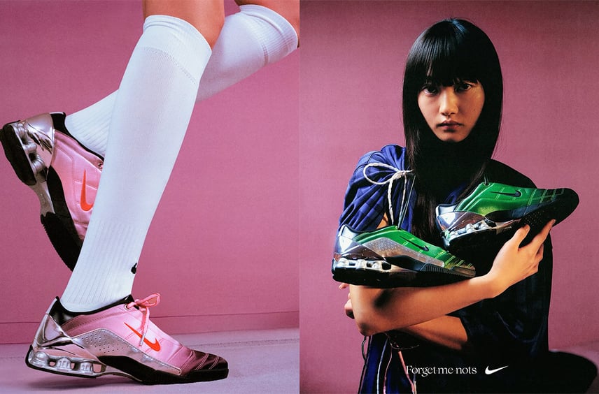 6/13・6/20発売|Forget-me-nots × Nike Women's Total 90 Shox Magia 2colors|抽選/販売/定価情報