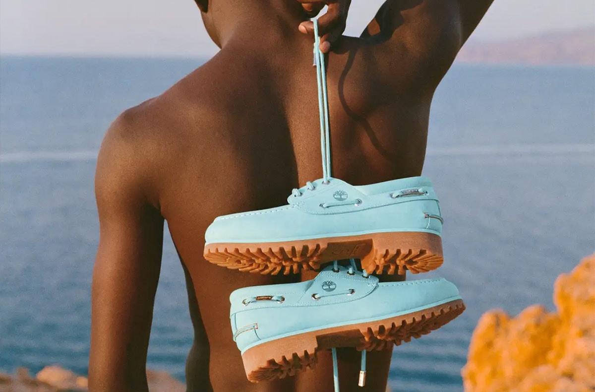 Jacquemus × Timberland 3-Eye Classic Lug "Lagoon Blue"|抽選/販売/定価情報