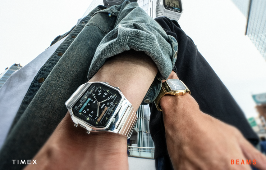 BEAMSの50周年を記念したTIMEXとのコラボウォッチが予約受付中!名作2モデルを融合した特別仕様