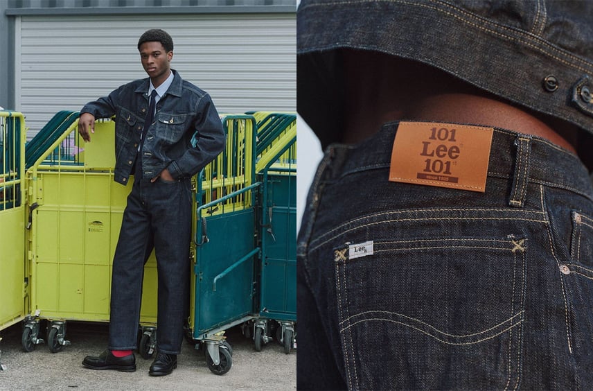 Lee × MARKAWARE × ADAM ET ROPEのデニムジャケット&パンツが4/4より発売!名作101を現代のバランスで再構築