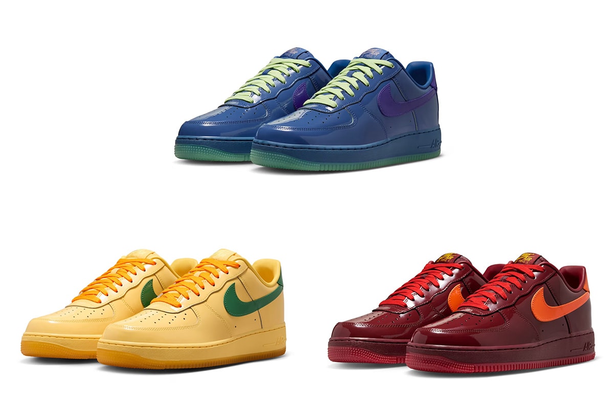 4/1・4/4発売|Nike Air Force 1 Low Patent Leather 3colors|抽選/販売/定価情報