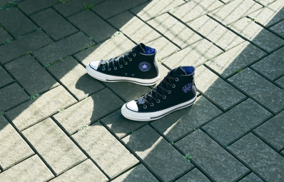 5/26発売|CONVERSE × ANNA SUI ALL STAR AGED HI "Black/Purple"|抽選/販売/定価情報