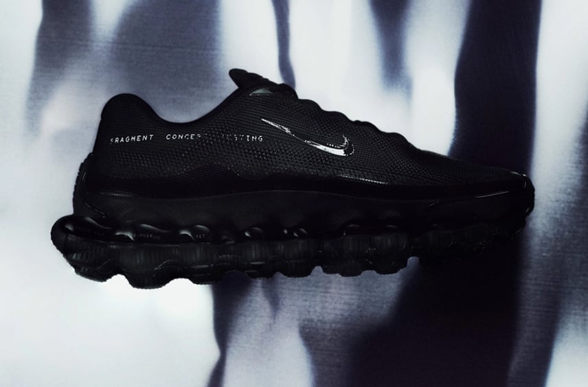 3/31・4/3発売|Fragment × Nike Air Liquid Max "Black"|抽選/販売/定価情報
