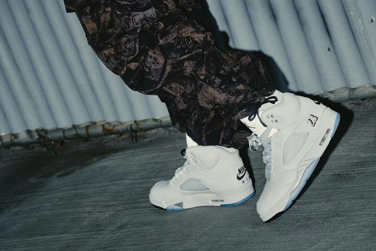 4/25発売|Nike Air Jordan 5 Retro "White/Metallic Silver"|抽選/販売/定価情報