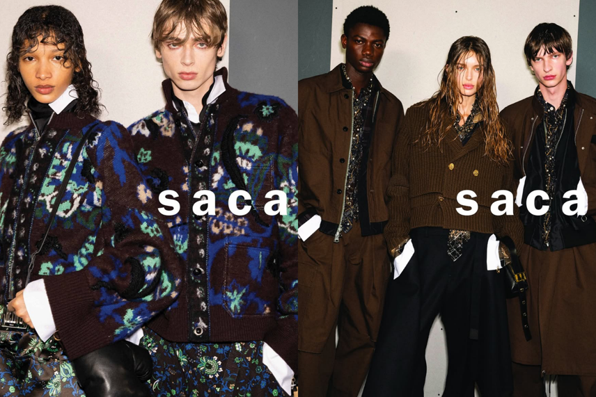 sacai 2026AWコレクション第3弾が8/7より発売!人気のドッキングジャケットやアウター類が登場