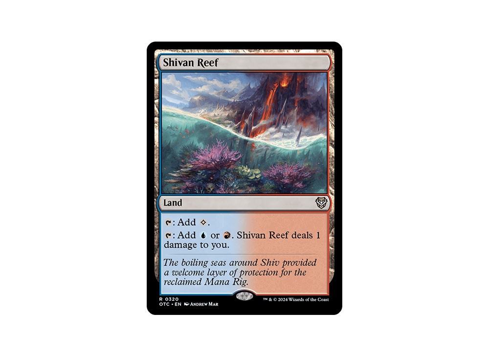 Shivan Reef R [OTC 0320] [EN](Outlaws of Thunder Junction) | SNKRDUNK