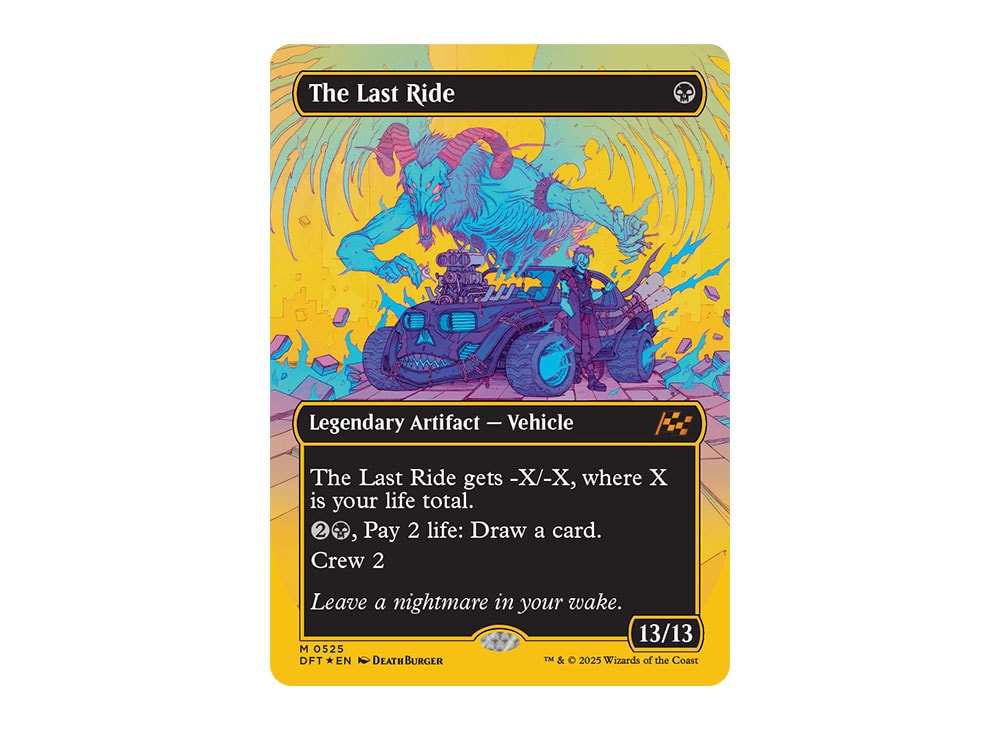 The Last Ride M :Foil [DFT 0525] [EN](Aetherdrift) | SNKRDUNK