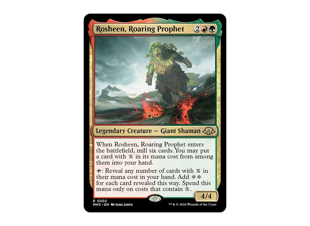 Rosheen Roaring Prophet R :Foil [MH3 0202] [EN](Modern Horizons 3 ...