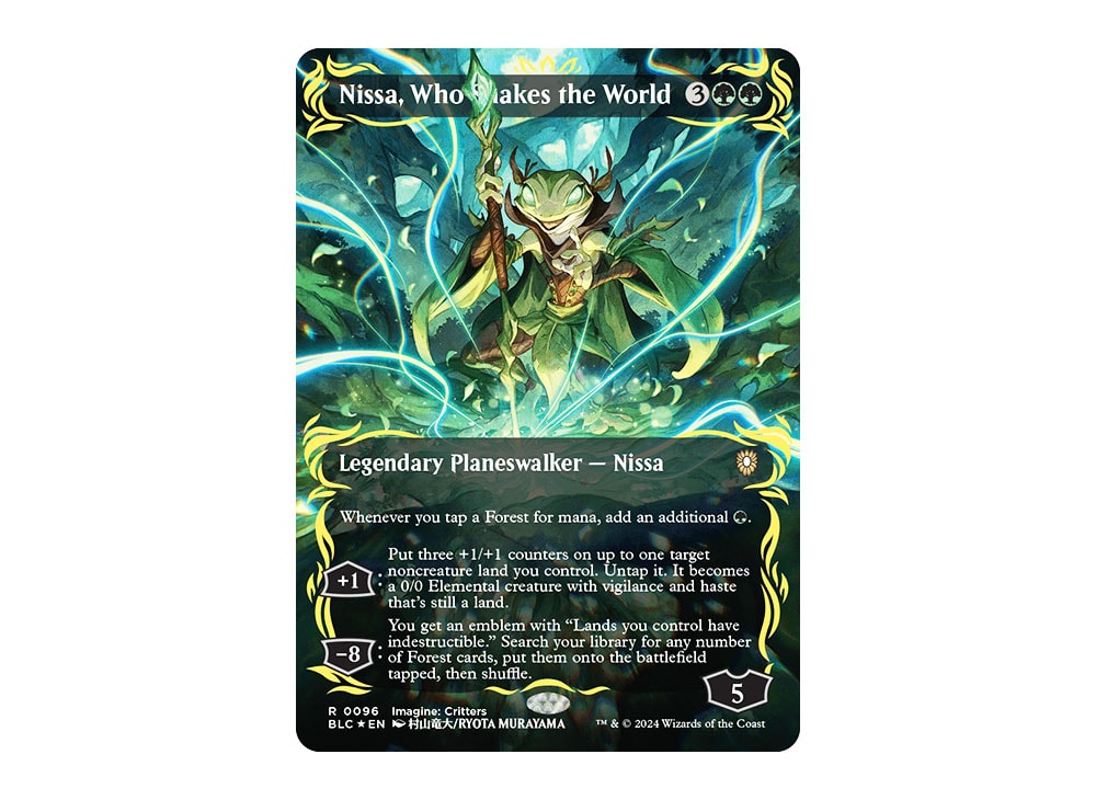 Nissa, Who Shakes the World (Retro) [Secret Lair Drop Series] main image 0