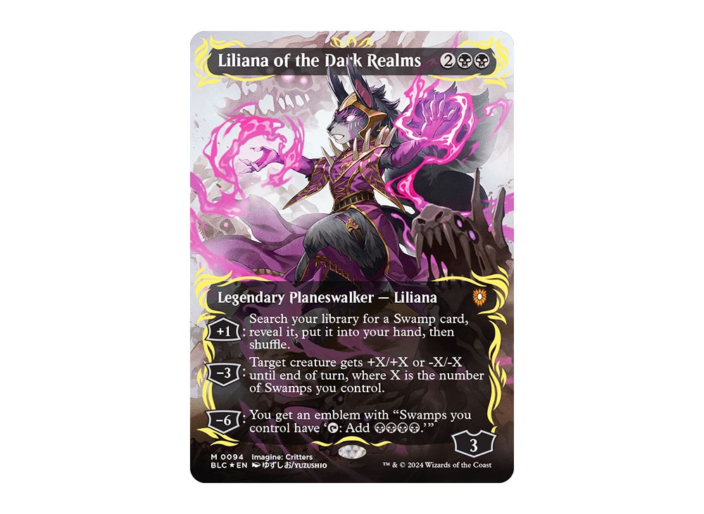 Liliana of the Dark Realms (M14-102) - mythic - Foil