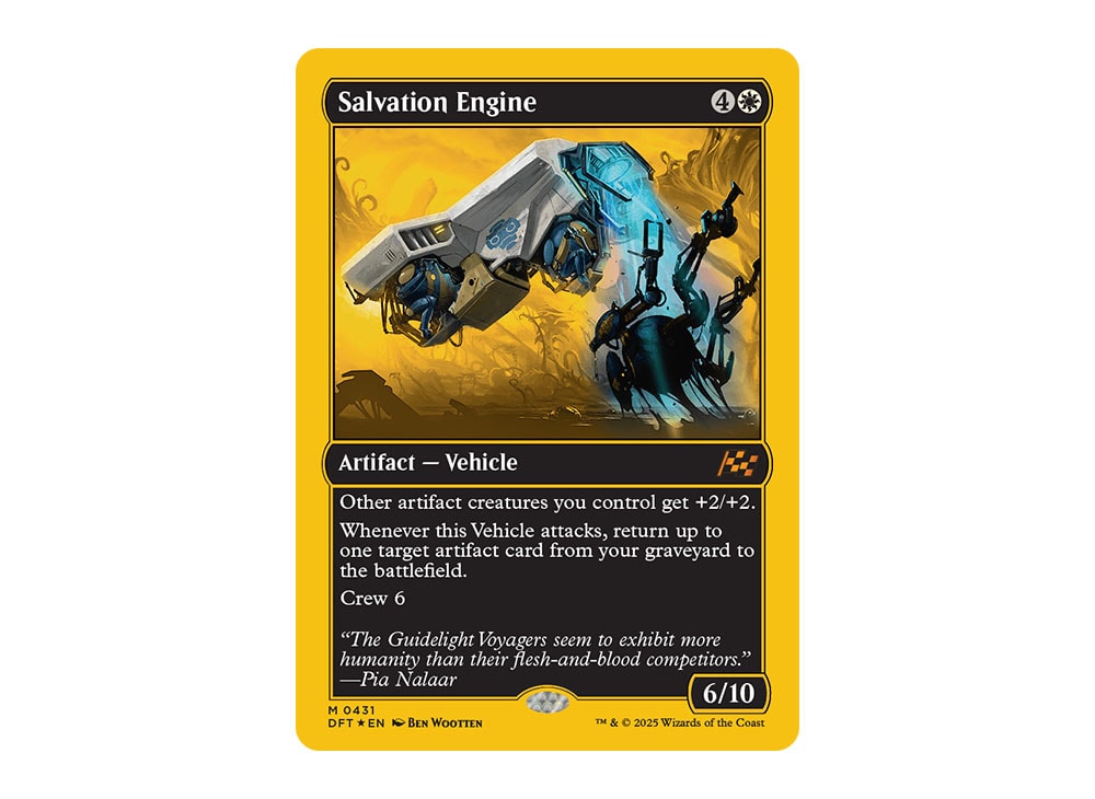 Salvation Engine M :Foil [DFT 0431] [EN](Aetherdrift) | SNKRDUNK