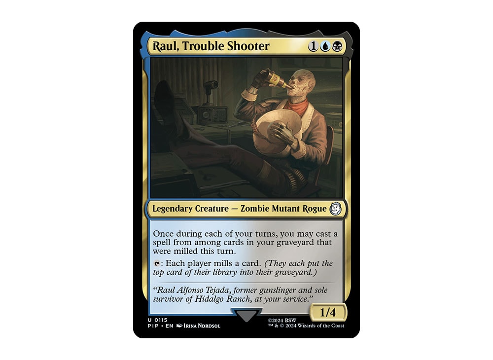 Raul Trouble Shooter U :Foil [PIP 0115] [EN](Fallout) | SNKRDUNK