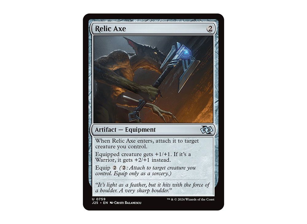 Relic Axe U [J25 0759] [EN](Foundations) | SNKRDUNK