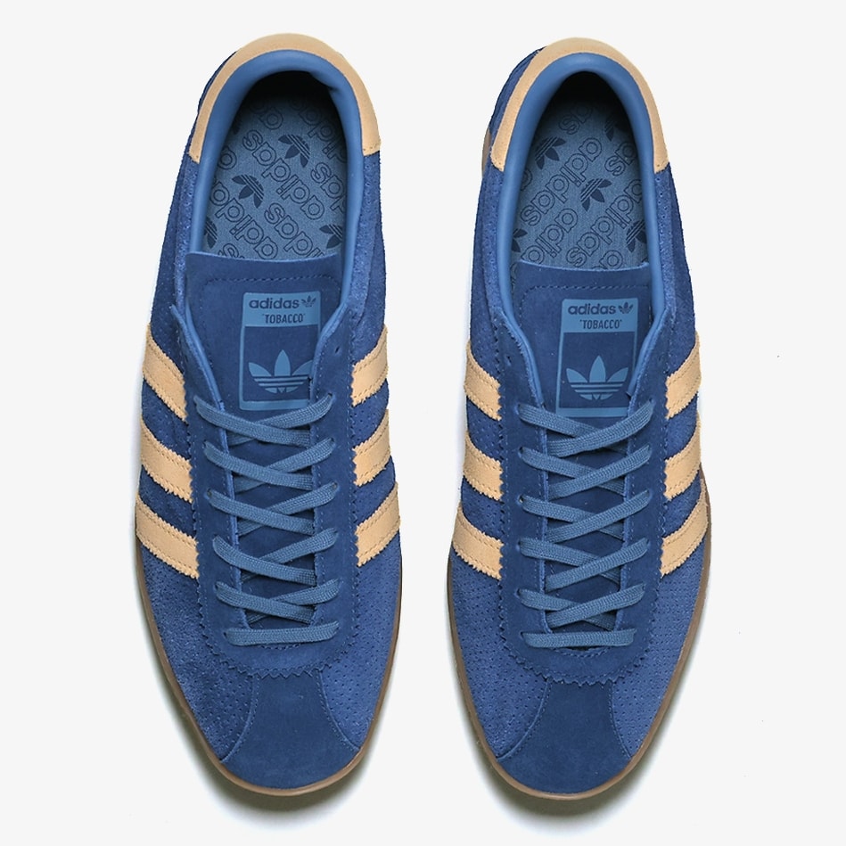 アディダス タバコ ダークマリン/アイスタンジェリン (国内 キックスラボ エクスクルーシブ) 上から