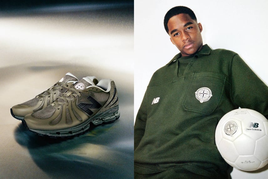 Stone Island × New Balance 2026夏カプセルコレクションが6/17、6/19より発売!新型スニーカーABZORB 1890に注目