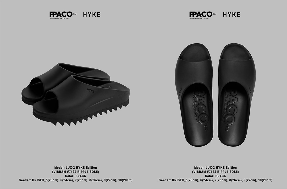 5/15発売|PPACO × HYKE 26SS collection|抽選/販売/定価情報