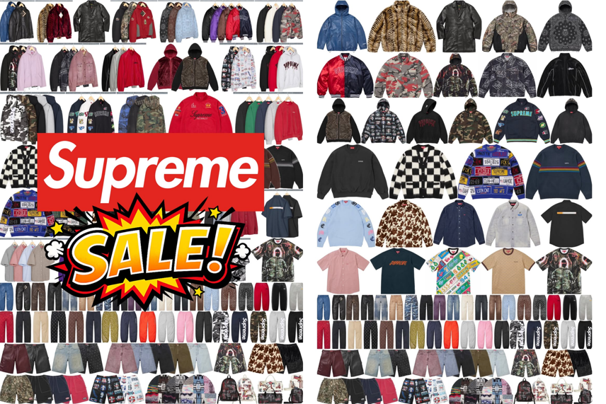 【随時更新】Supreme 26SSのセールが7/18より開催!26SSのアイテムを一挙に振り返ろう