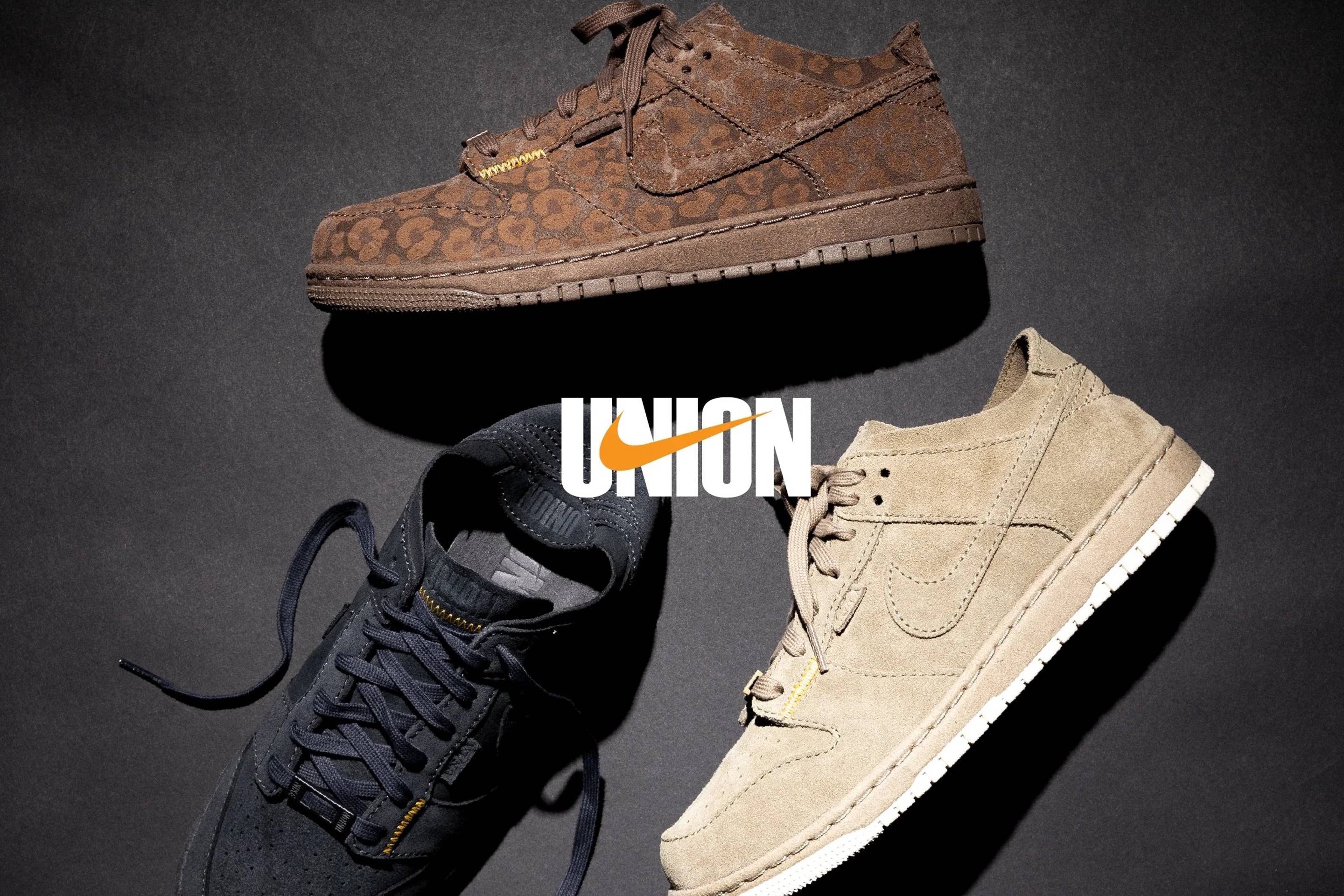 10/30発売｜UNION × Nike Dunk Low 3colors / Apparel collection｜抽選/販売/定価情報