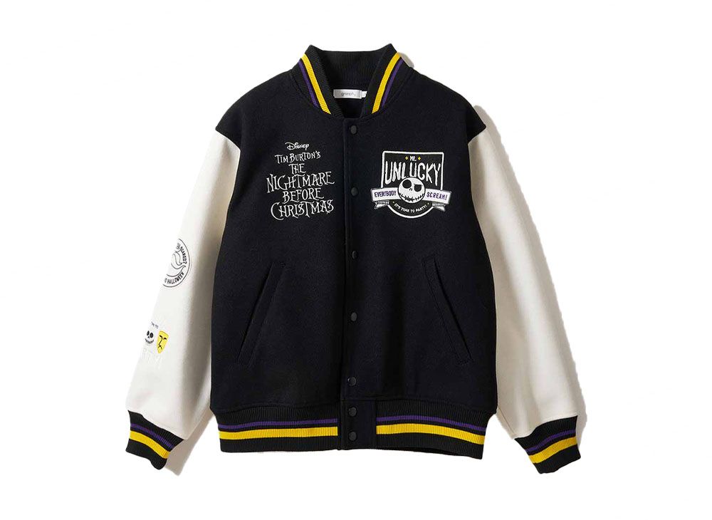 XL グレムリン ギズモ ルッキング ボアスタジアムジャンパー