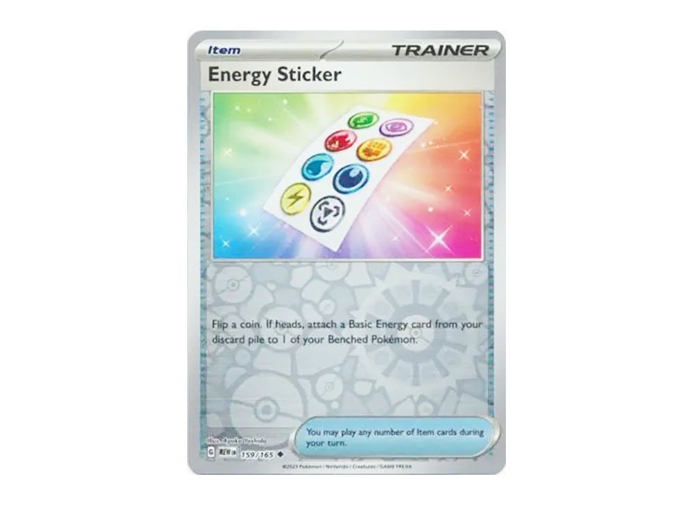 Energy Sticker U :Reverse Holo [MEW EN 159/165](Scarlet & Violet 