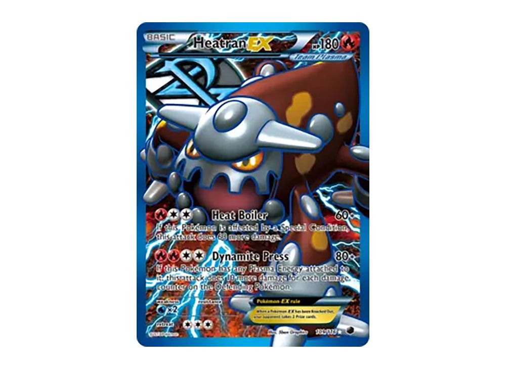 Heatran EX (109/116) [Black & White: Plasma Freeze] main image 1