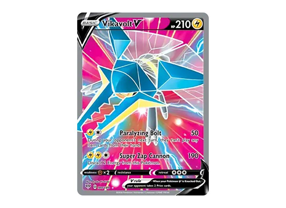 Pokémon TCG Vikavolt V Darkness Ablaze 060/189 Holo Ultra Rare