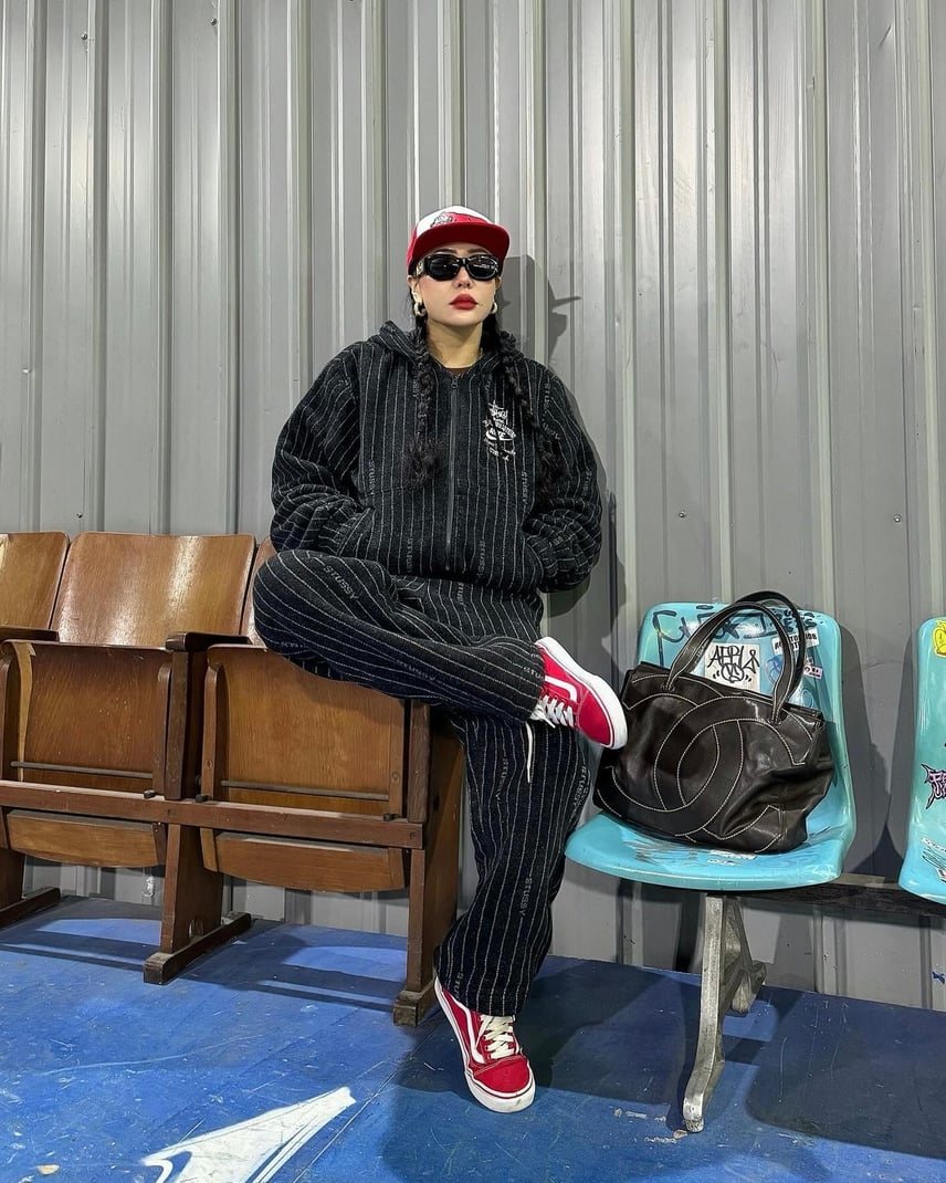 Stussy x Nike Striped Wool Jacket Stussy x Nike Striped Wool Jacket
