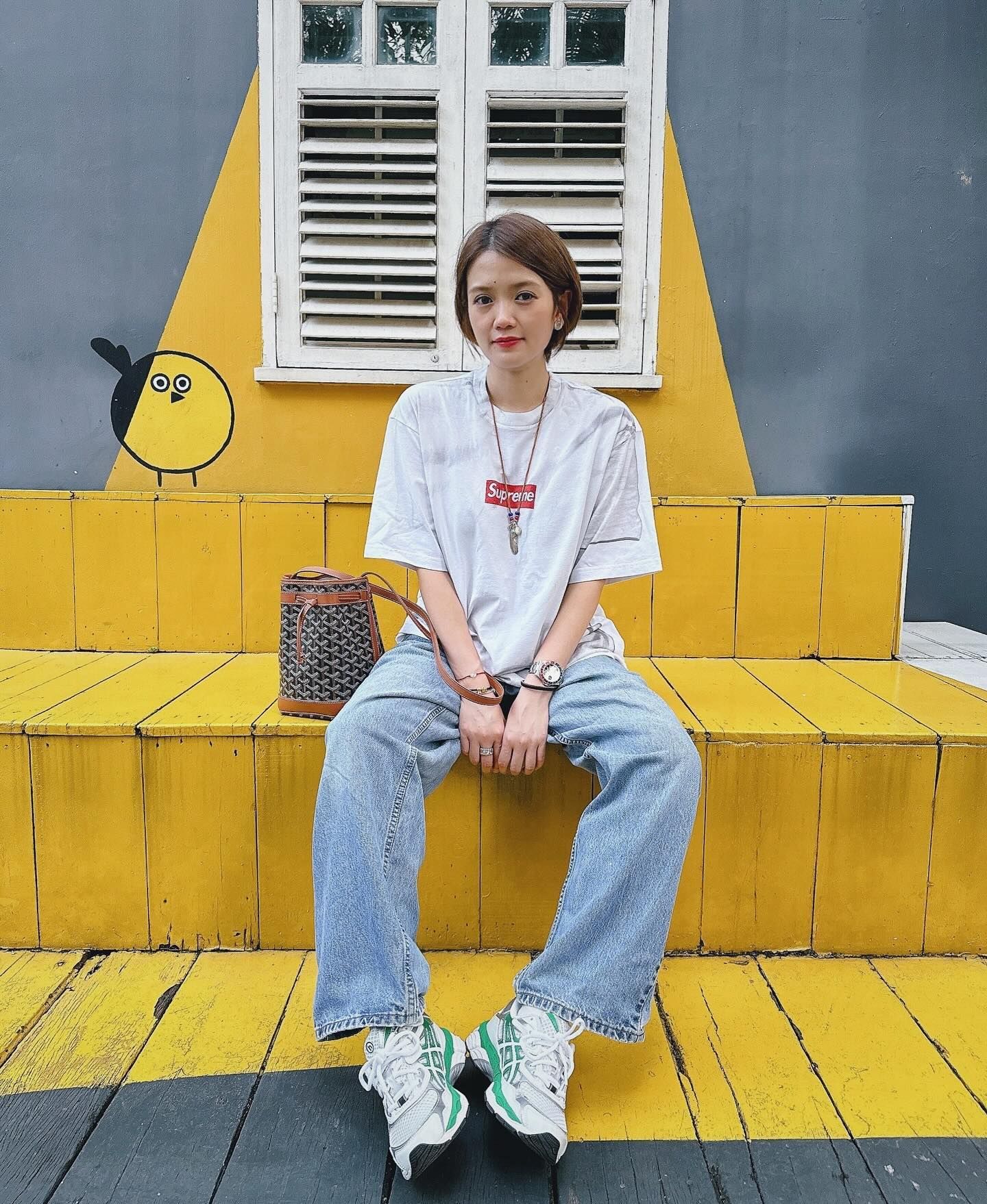 Supreme x MM6 Maison Margiela Box Logo Tee 