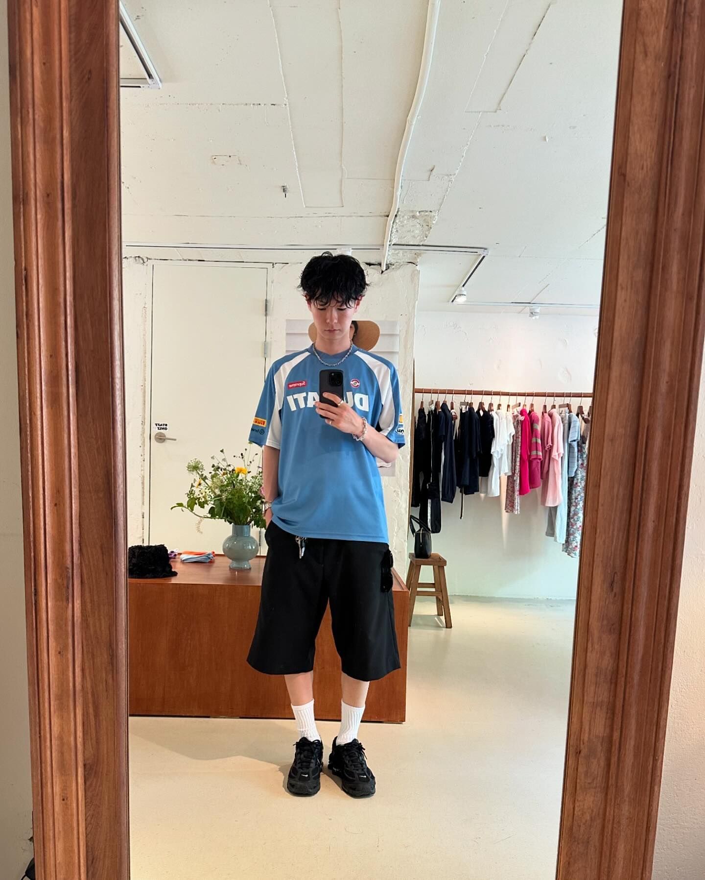 Supreme x Ducati Soccer Jersey 