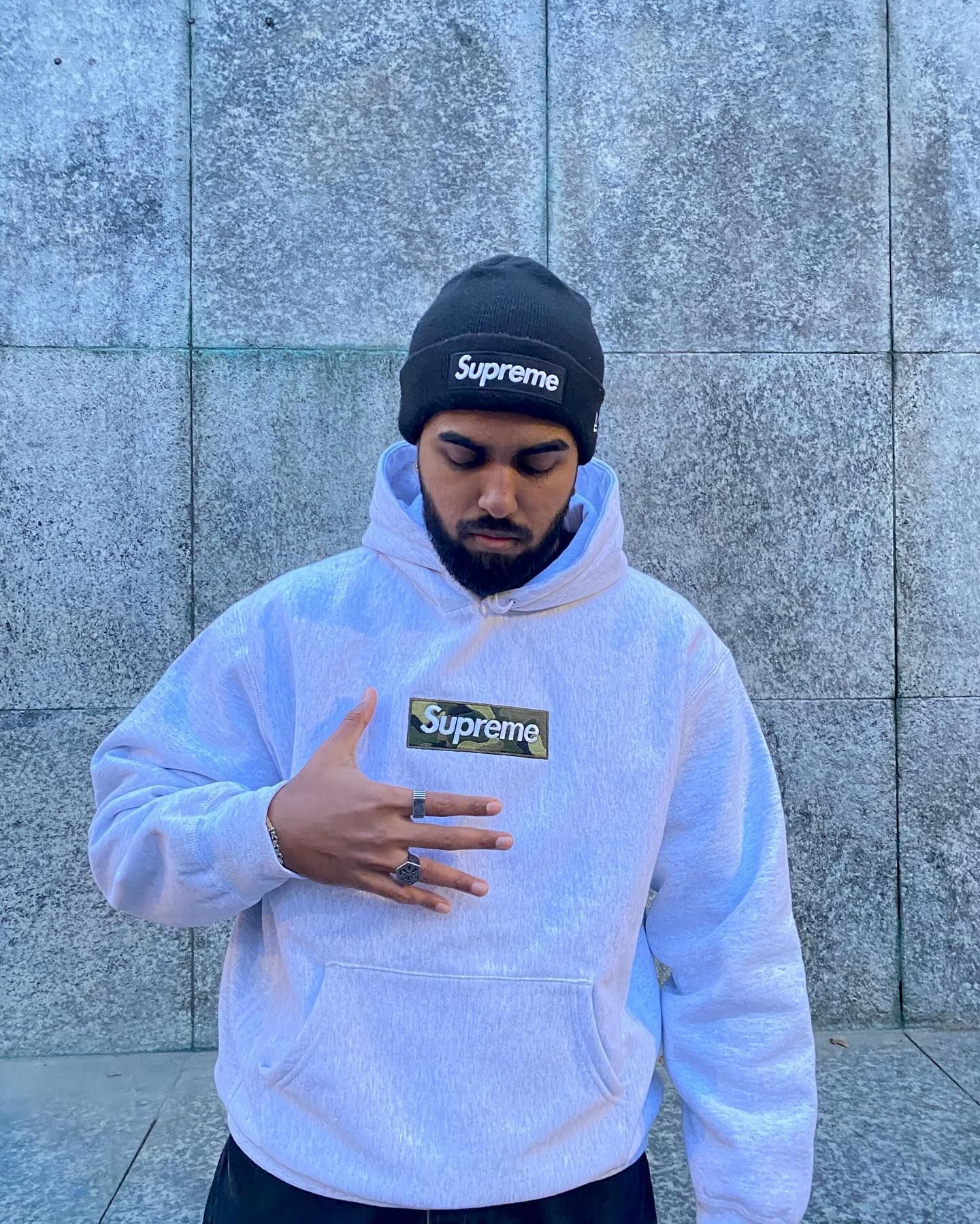 Supreme Box Logo Hooded Sweatshirt 